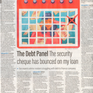 Catch the expert Advice from Jaya Ratnani on The National for a Dubai resident who has difficulties paying the debt and has missed instalments in the past. Many borrowers are facing civil and criminal proceedings for missed payment.